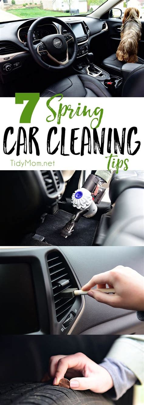 Spring Car Cleaning Tips | TidyMom®