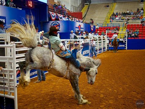 One second of the Austin Rodeo – atmtx photo blog