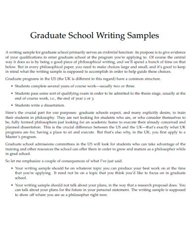 20+ Writing Sample - Examples, PDF | Examples