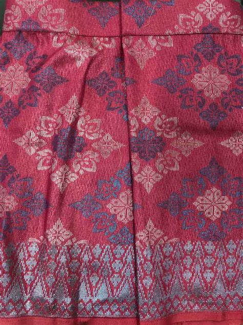 Samping Songket Kids (Magenta Purple) - Omar Ali