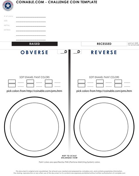 Coin Design Template