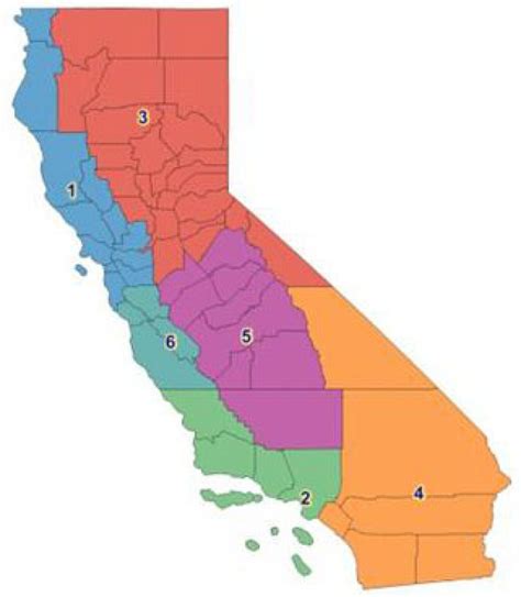 California State Assembly District Map - Printable Map