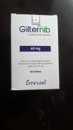 Gilteritinib 40 mg at Rs 65000/box in New Delhi | ID: 2851154577448