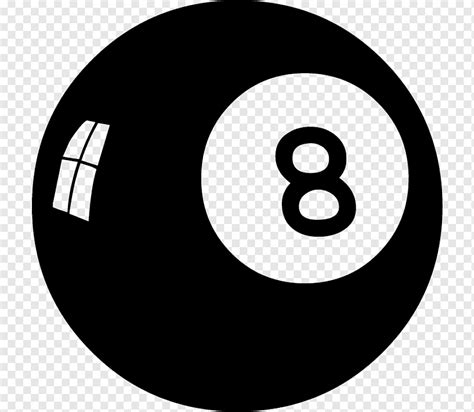 Magic 8-Ball Eight-ball Biliar Biliar Biliar, Biliar, permainan, olahraga, logo png | PNGWing