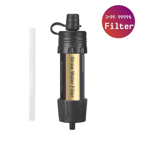 Portable Mini Water Filter Straw for Tenting, Hiking and Backpacking ⋆ ...