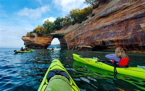 Pictured Rocks Kayaking | The Only Tour With A Boat In Munising, Michigan