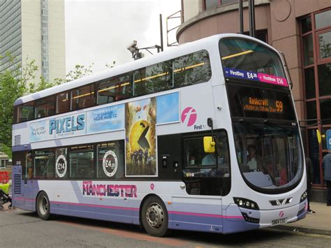 Firstbus Manchester 35102 SN64CSO | First bus, Bus coach, Double decker bus