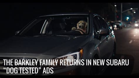 Doggie Bag - Subaru Commercial with The Barkley's - YouTube