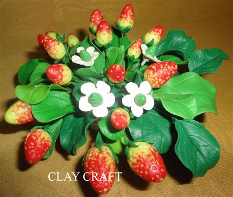 clay flowers and figurines: AIR DRY CLAY FLOWERS