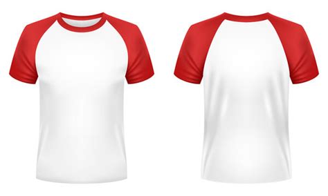 Red T Shirt Template Front And Back