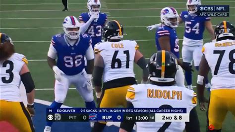 Pittsburgh Steelers vs Buffalo Bills HIGHLIGHTs 1st-QTR _ Super Wild ...