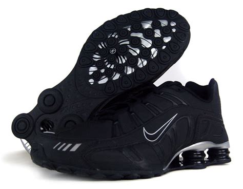 Nike Shox Turbo 3.2 Sl Sz 8.5 Mens Running Shoes Black/Silver | eBay