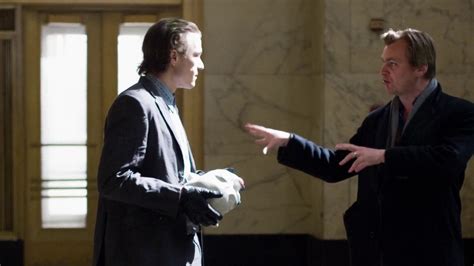 Cool Pic: Heath Ledger on TDK Set w/o Joker makeup : batman