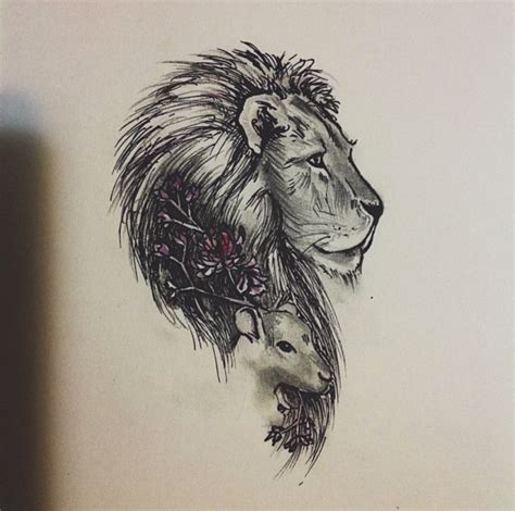 simple lion tattoo | Lamb tattoo, Simple lion tattoo, Christian tattoos