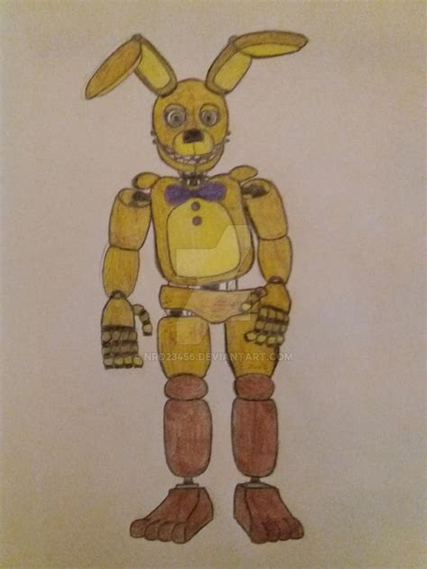 How To Draw Spring Bonnie From Fnaf Sister Location Step By Step | Images and Photos finder