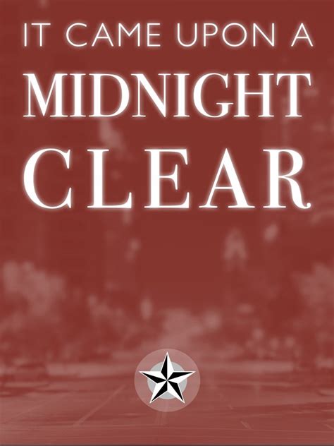 It Came Upon A Midnight Clear - TXBA Courses