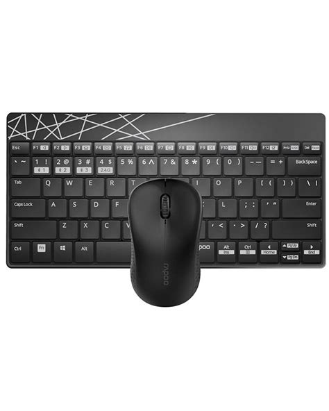 Rapoo Multi-Mode Wireless Keyboard and Mouse [K8000M+M160] - iTech ...