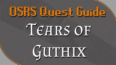 [OSRS] Tears of Guthix Quest Guide - YouTube