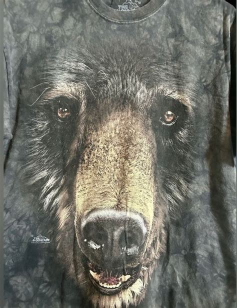 Vintage Vintage black Grizzly Bear Graphic T-shirt | Grailed