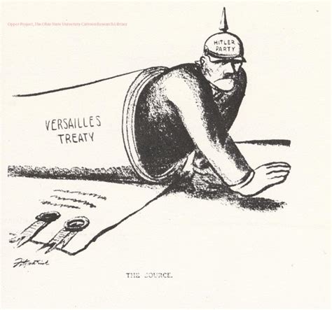 Treaty Of Versailles Political Cartoon / See more ideas about treaty of ...