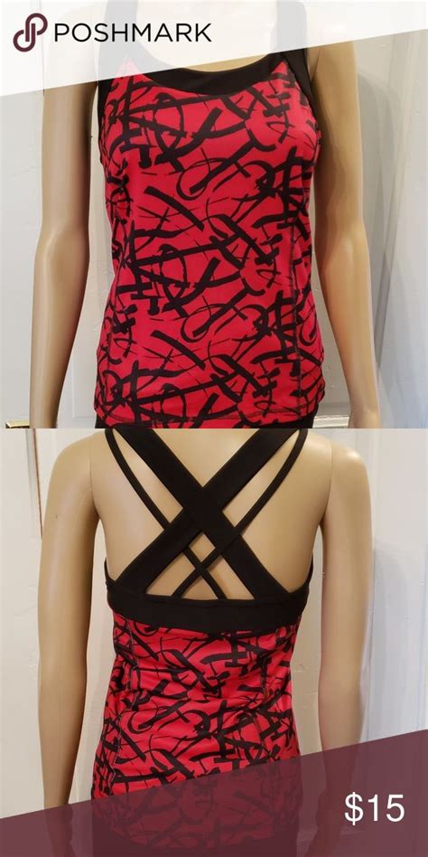 NWOT Xersion Activewear Top - Built-in Bra