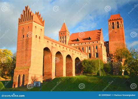 Picturesque View of Kwidzyn Cathedral in Pomerania Region, Poland Stock Image - Image of ...