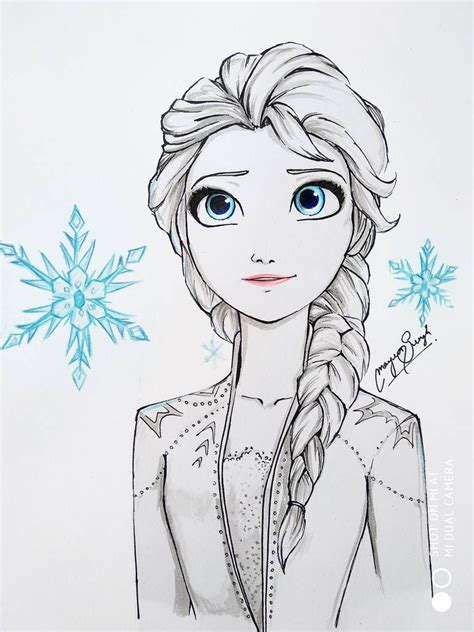 Elsa by MayurSingh007 on DeviantArt | Disney princess drawings, Disney princess sketches, Disney ...