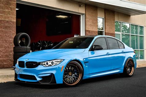 BMW M3 F80 Blue Avant Garde F542 SPEC1 | Wheel Front