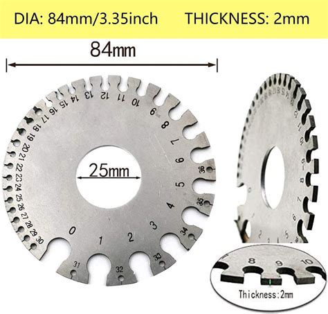 Wire Measuring Tool | Metric Wire gauge | The Survival Island
