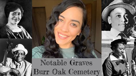 NOTABLE GRAVE TOUR - Burr Oak Cemetery - YouTube