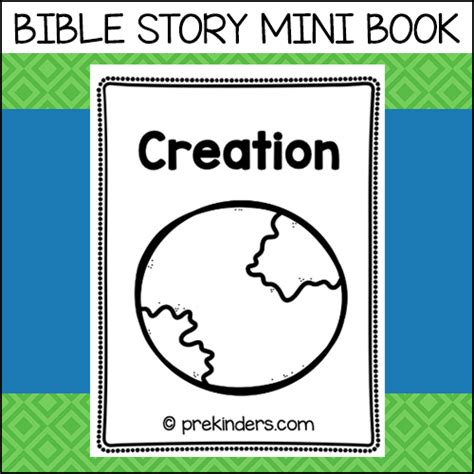 Story of Creation: Christian Preschool Activities - PreKinders ...