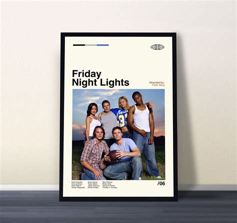 Friday Night Lights Movie Poster, Friday Night Lights Print, Tv Show ...