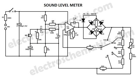 Db Meter Circuit Diagram