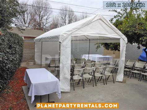 10ft x 20ft Party Tent – Patio Heater Rentals