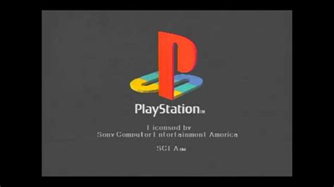 PlayStation 1 Startup Screen - YouTube