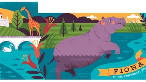 Fiona the hippo: A closer look at one of the mural finalists