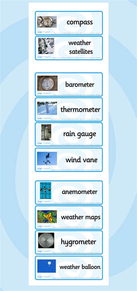 4th grade weather instruments quiz - ladegused