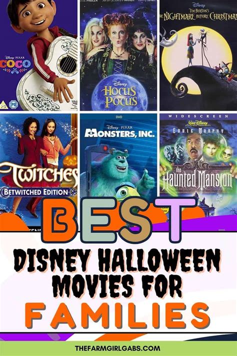 Five Disney Halloween Movies for Families - The Farm Girl Gabs®