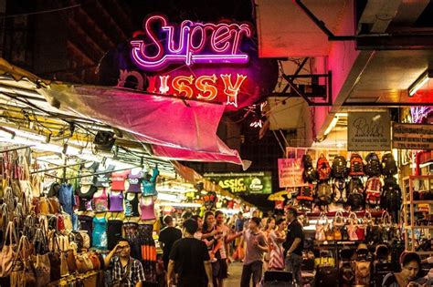 El Mercado nocturno de Patpong - La noche de Bangkok