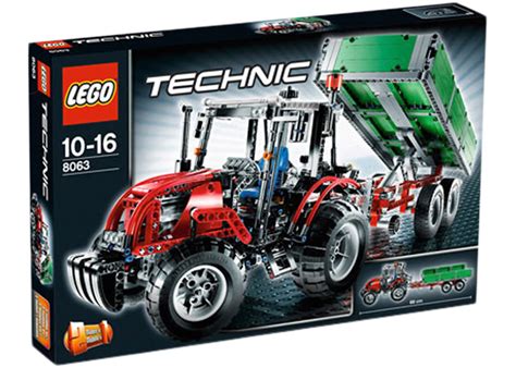 LEGO Technic Tractor with Trailer Set 8063 - US