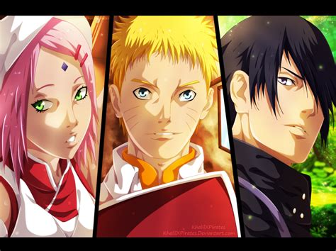 Naruto 700 - Team 7 Grown up .. by KhalilXPirates on DeviantArt