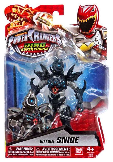 Power Rangers Dino Super Charge Villain Snide 5 Action Figure Bandai ...