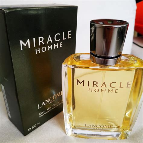 Miracle Homme Lancôme cologne - a fragrance for men 2001