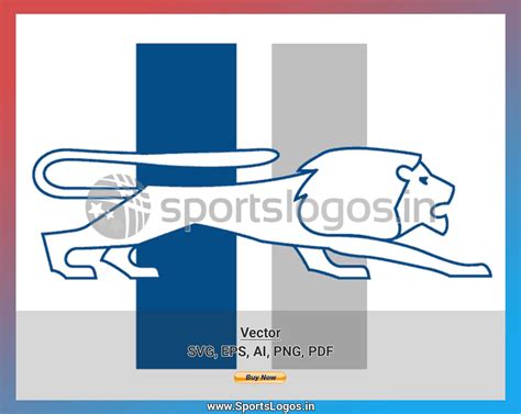 Detroit Lions - Football Sports Vector SVG Logo in 5 formats ...