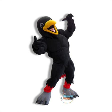 Happy Raven Mascot Costume School Mascot, Promotional Events, Mascot ...