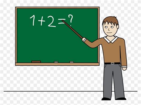 Inspiring Math Teacher Clip Art Medium Size - Teach Clipart - Free ...