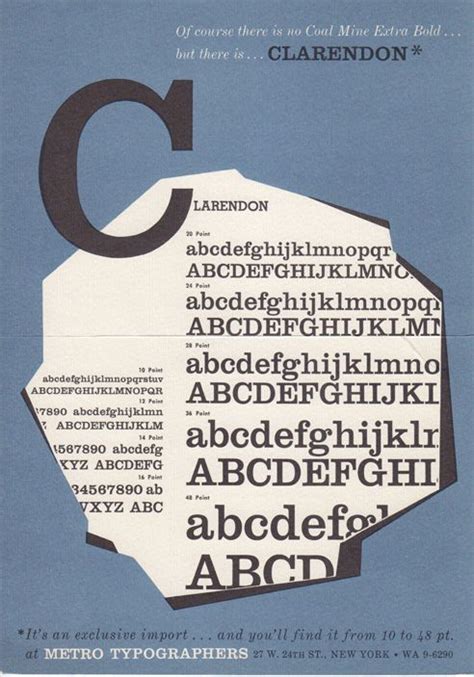 The Faces of Clarendon, The Typeface | Clarendon, Typeface, Poetry posters