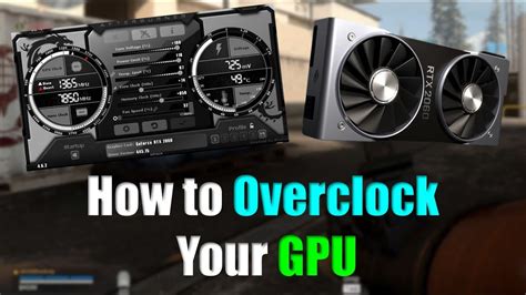 GPU Overclocking Guide | RTX 2060 Overclock Tutorial - YouTube