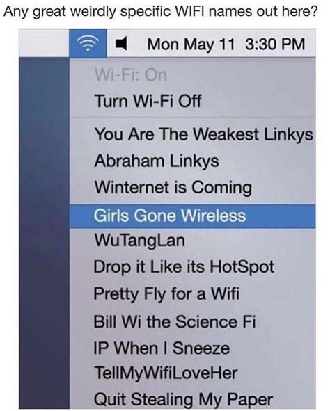 Wifi puns : r/puns