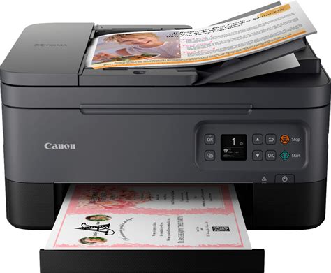 Canon PIXMA TR7020a Wireless All-In-One Inkjet Printer Black 4460C052 - Best Buy